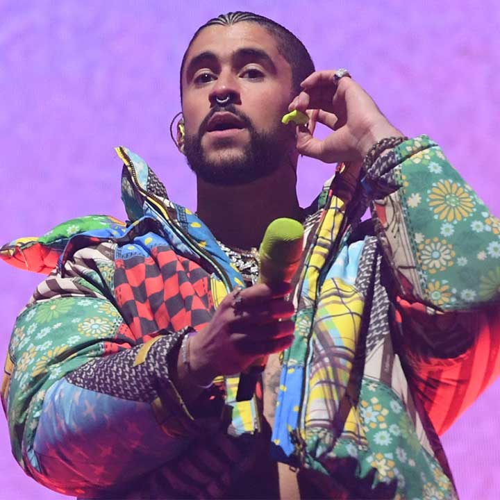 Bad Bunny on stage